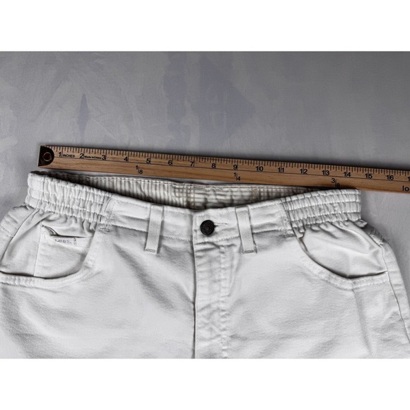 Lee White Elastic Waist Jeans‎ / Pants - Picture 7 of 8